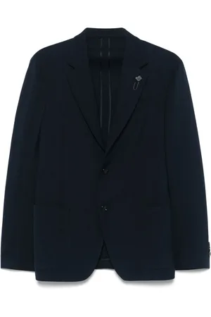 LARDINI Blazer con spilla
