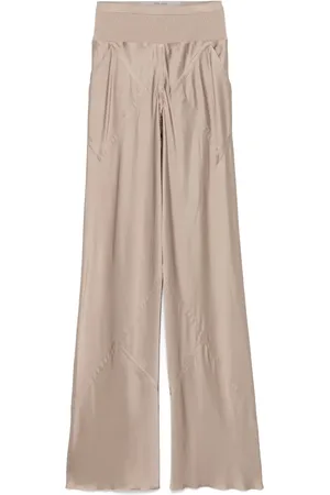 Rick Owens Pantaloni con taglio sbieco