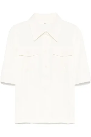 Chloé Polo con ricamo