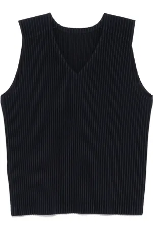 Issey Miyake Top plissettato