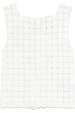 SEMICOUTURE Top smanicato