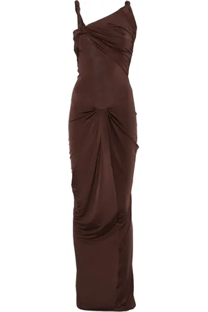 Atu Body Couture Abito lungo con arricciatura X Rue Ra