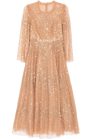 Needle & Thread Abito con paillettes