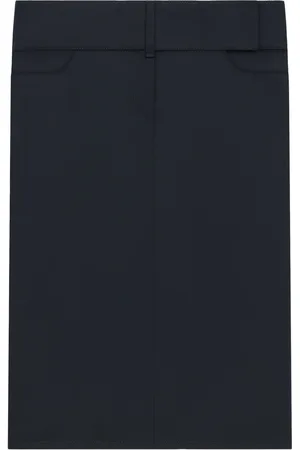 Courrèges Gonna midi con cintura
