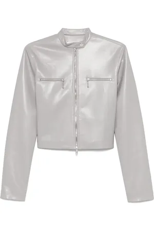 Nanushka Giacca crop con zip