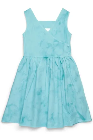 MAX&Co. Kids Abito con fantasia tie dye