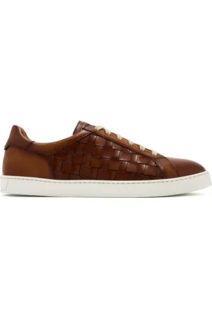 Magnanni Sneakers goffrate effetto coccodrillo