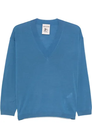 SEMICOUTURE Maglione con scollo a V