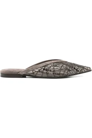 Brunello Cucinelli Mules con paillettes