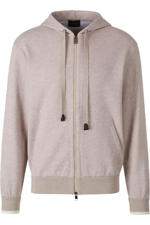 BRIONI Felpa con cappuccio e zip
