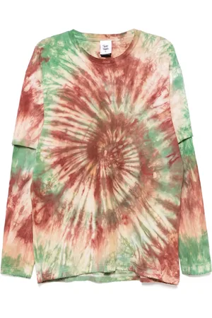 Stain Shade T-shirt con fantasia tie dye