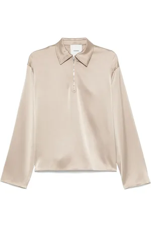 Nanushka Polo in raso