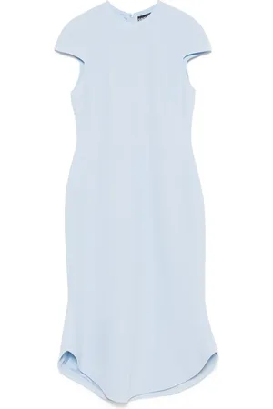 DAVID KOMA Abito midi in cady