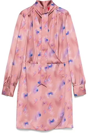HUGO BOSS Abito corto con stampa Butterfly