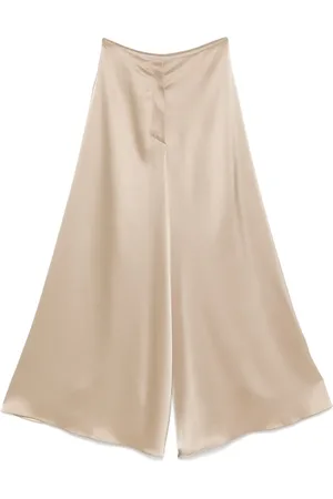 Nanushka Pantaloni in raso