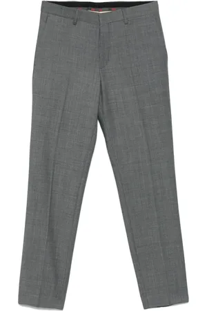 HUGO BOSS Pantaloni con motivo jacquard