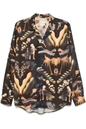 Paul Smith Camicia con stampa Lumiere