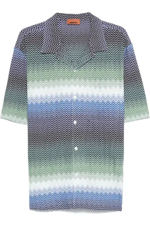 Missoni Camicia con motivo a zigzag