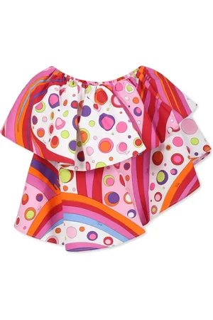PUCCI Junior Top con stampa Fontane