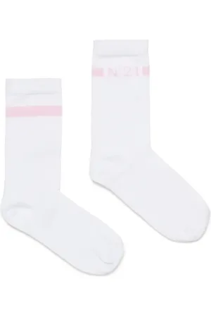 Nº21 Calzini con logo jacquard