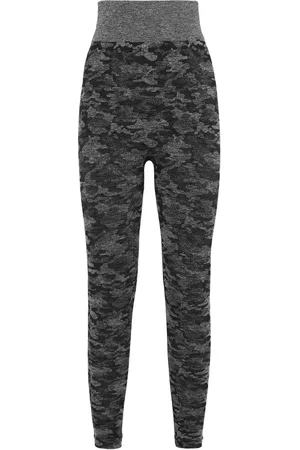 Philipp Plein Leggings sportivi con stampa camouflage