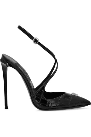 Philipp Plein Pumps con stampa Crossing Crocco
