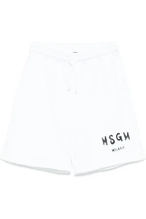 Msgm Shorts sportivi con stampa