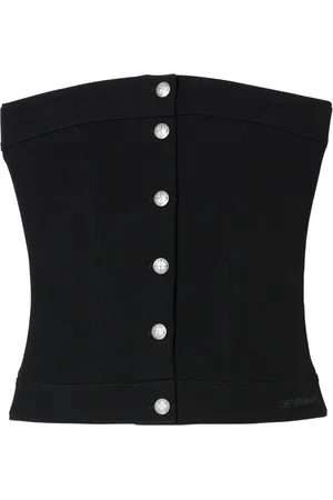 OFF-WHITE Top in stile corsetto