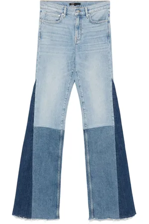 Maje Jeans a gamba ampia con inserti