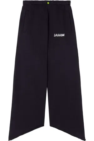 BARROW Pantaloni elasticizzati asimmetrici