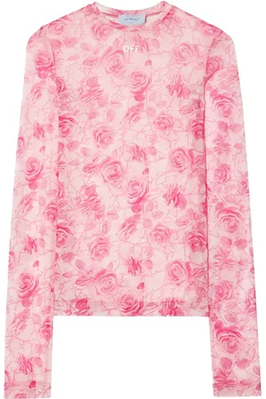OFF-WHITE Top Off Stamp Roses