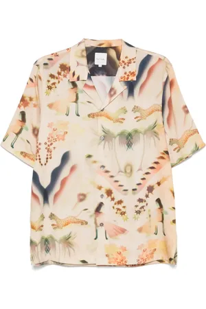 Paul Smith Camicia con stampa Lumiere