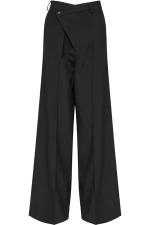Maison Margiela Pantaloni con chiusura decentrata