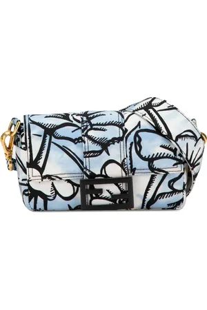 Fendi Borsa a tracolla Joshua Vides Convertible Baguette mini in nylon 2010-2024