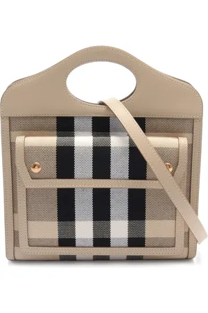 Burberry Borsa a mano Vintage Check two-way anni 2010
