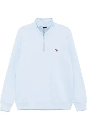 Paul Smith Felpa con mezza zip