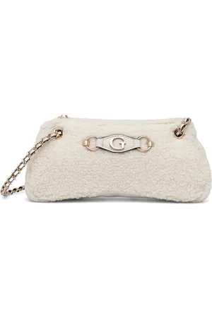 Guess Borsa a spalla in pelliccia sintetica