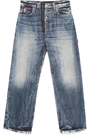 MARTINE ROSE Jeans a gamba ampia