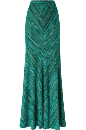 Missoni Gonna lunga con motivo a zigzag