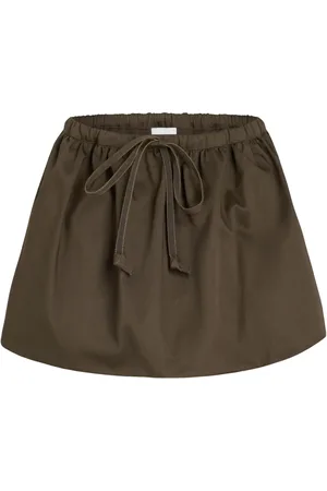 Patou Minigonna Puffy in gabardine