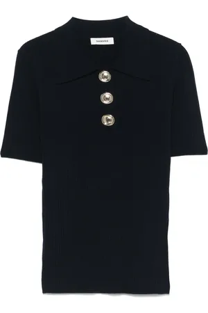 Sandro Polo in maglia a coste