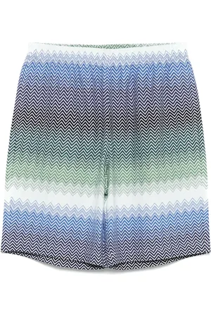 Missoni Shorts con motivo a zigzag