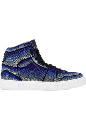 Philipp Plein Sneakers alte in pelle scamosciata