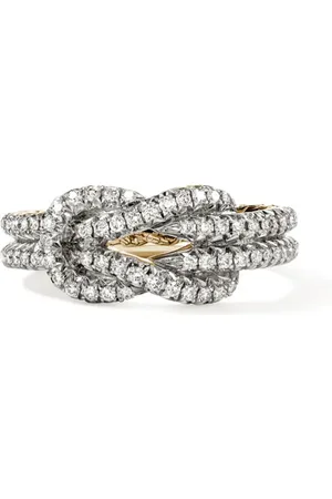 John Hardy Anello Love Knot in giallo 14kt