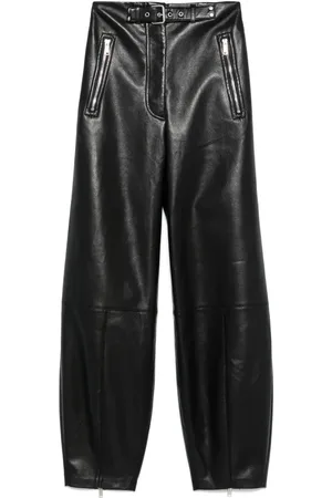 Nanushka Pantaloni con fibbia