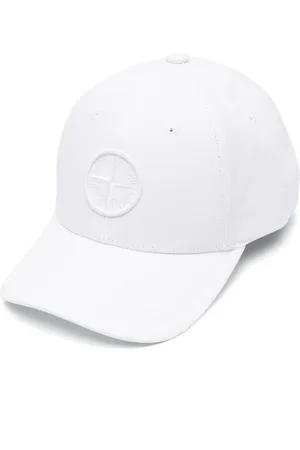 Stone Island Cappello da baseball con applicazione Compass