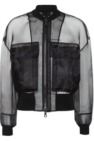 Dsquared2 Bomber semi trasparente