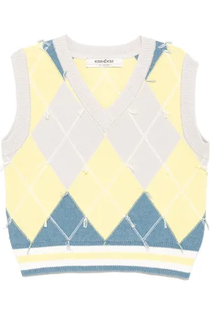 KIMHEKIM Top in maglia con scollo a V