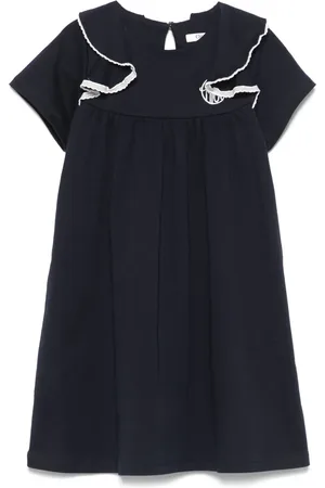 Chloé Abito in cotone con ruches