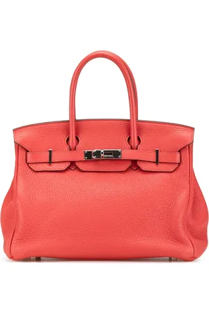 Hermès Borsa a mano Birkin Retourne 30 in pelle Clemence 2011